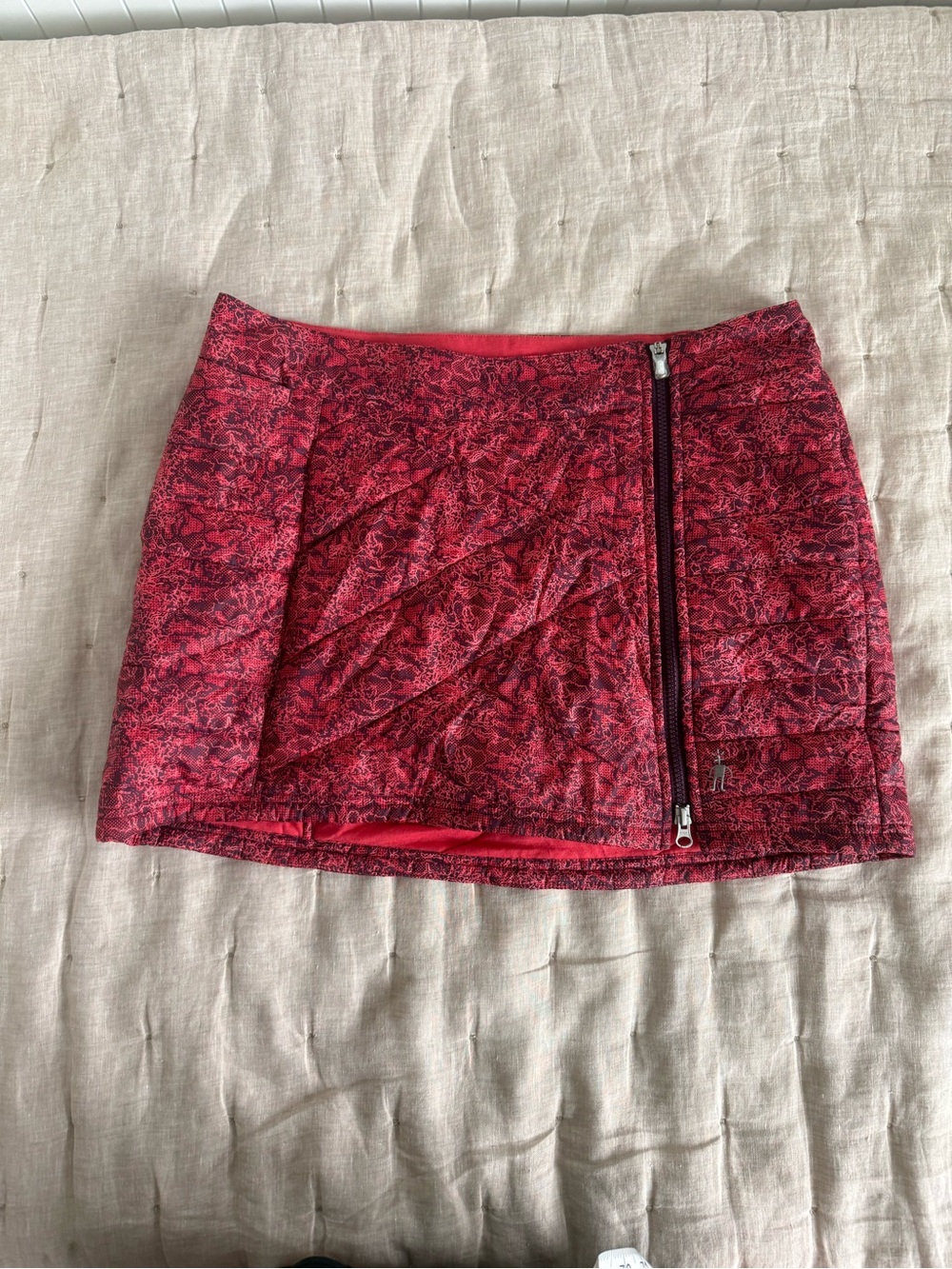 Smartwool Smartloft Puffer Skirt Womens Medium Multicolor Print Size Large